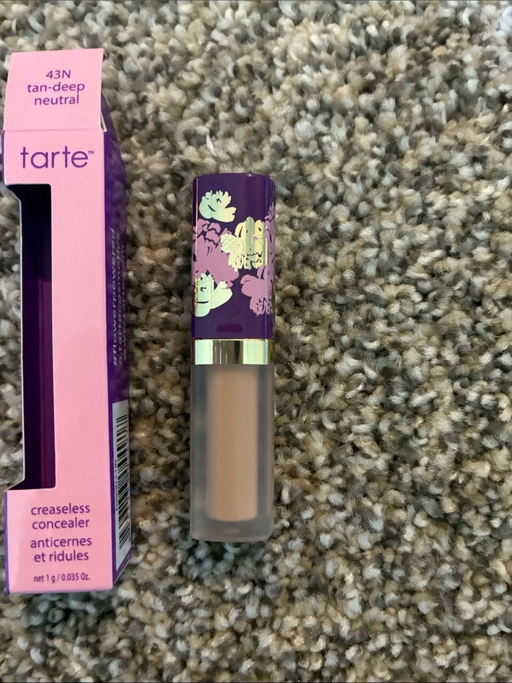 Tarte Creaseless Concealer 43N Tan Deep Neutral